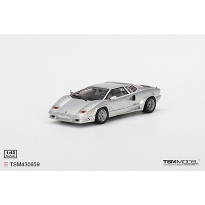 TSM 1/43 LAMBORGHINI COUNTACH 25TH ANNIVERSARY GRIGIO TSM430659