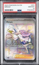 2023 POKEMON SVI EN-SCARLET & VIOLET SPECIAL ILLUSTRATION RARE MIRIAM PSA 10