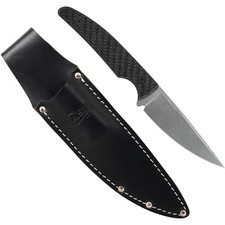 CASE XX KNIVES CHRIS TAYLOR HUNTER - CT2 DROP - BLACK CARBON FIBER WEAVE CT2 S35