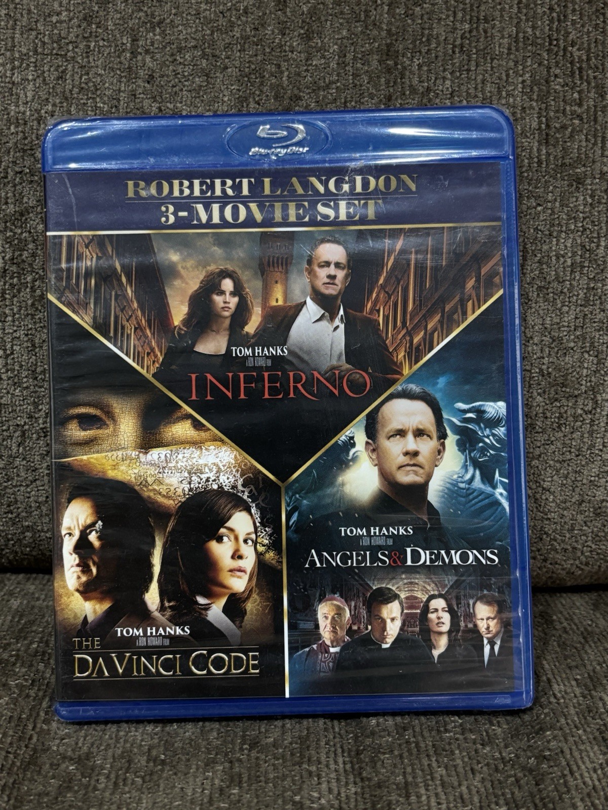 🗝️ Angels Demons Da Vinci Code Inferno (Blu-ray Set