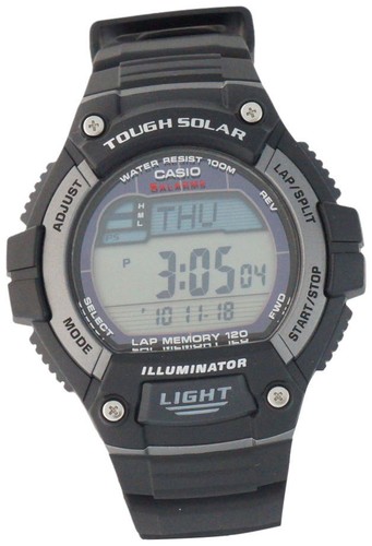 casio light watch
