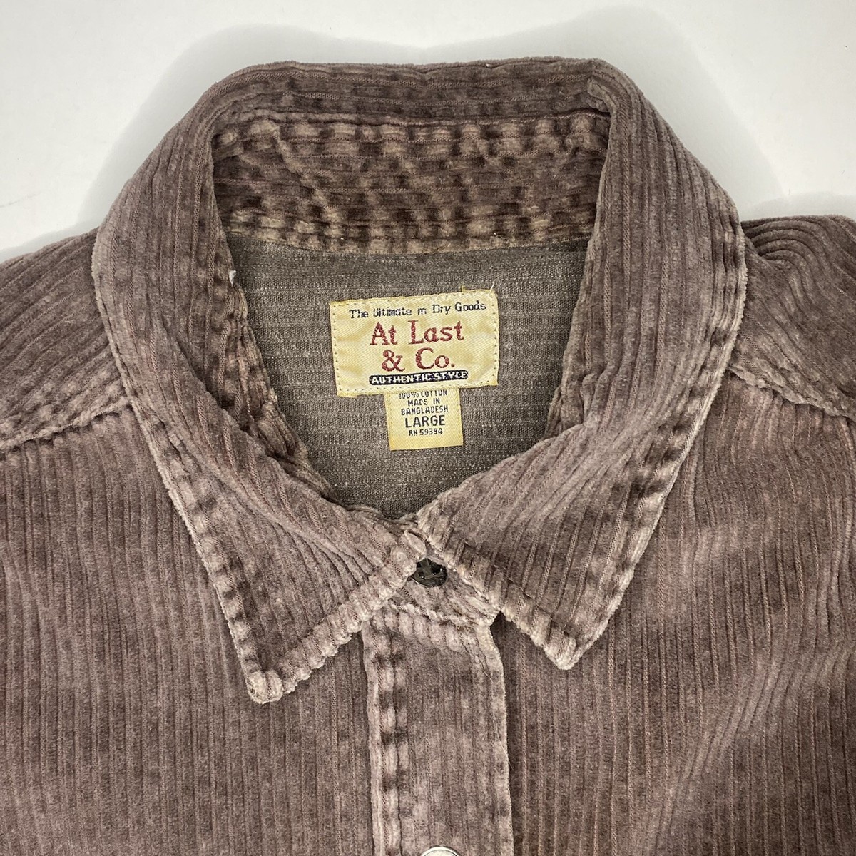 Vintage Corduroy Jacket At Last & Co Zip Up Size Large | eBay Vintage Corduroy Jacket At Last & Co Zip Up Size Large | eBay