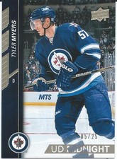 2015-16 Upper Deck Midnight TYLER MYERS #445 05/25 Toronto Spring Expo Winnipeg