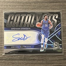 2021-22 Panini Spectra Catalysts Signatures /99 Spencer Dinwiddie #CAS-SDW Auto