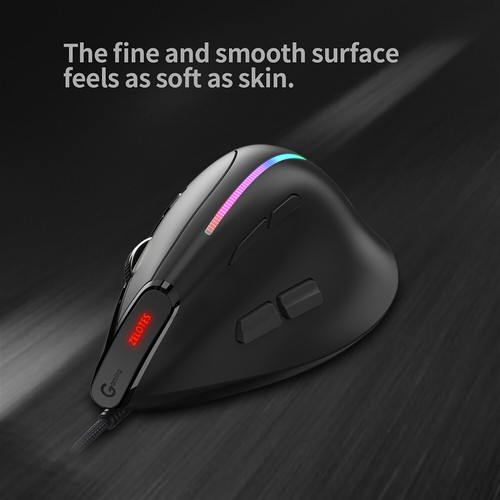 ZELOTES Gaming USB Wired Mice 12800 DPI Adjustable T-50 RGB Gaming Optical Mouse - Picture 10 of 12