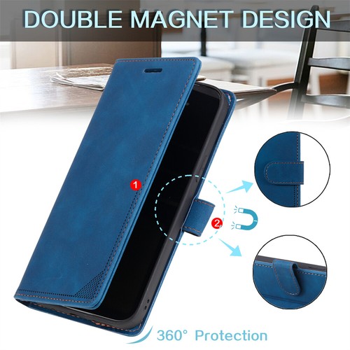 PU Leather Wallet Case Flip Card Stand Cover For Samsung Note 20 A73 54 A42 A33 - Picture 49 of 64