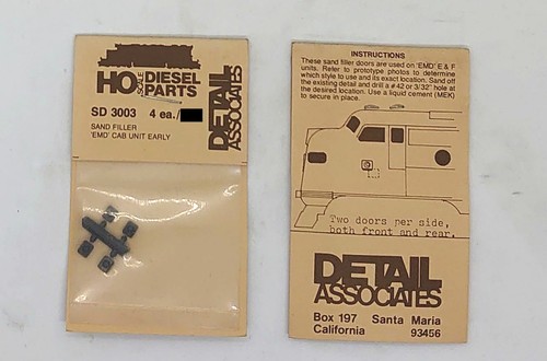 DETAIL ASSOCIATES American HO Scale Detailing Parts - Multi Listing - Picture 175 of 203