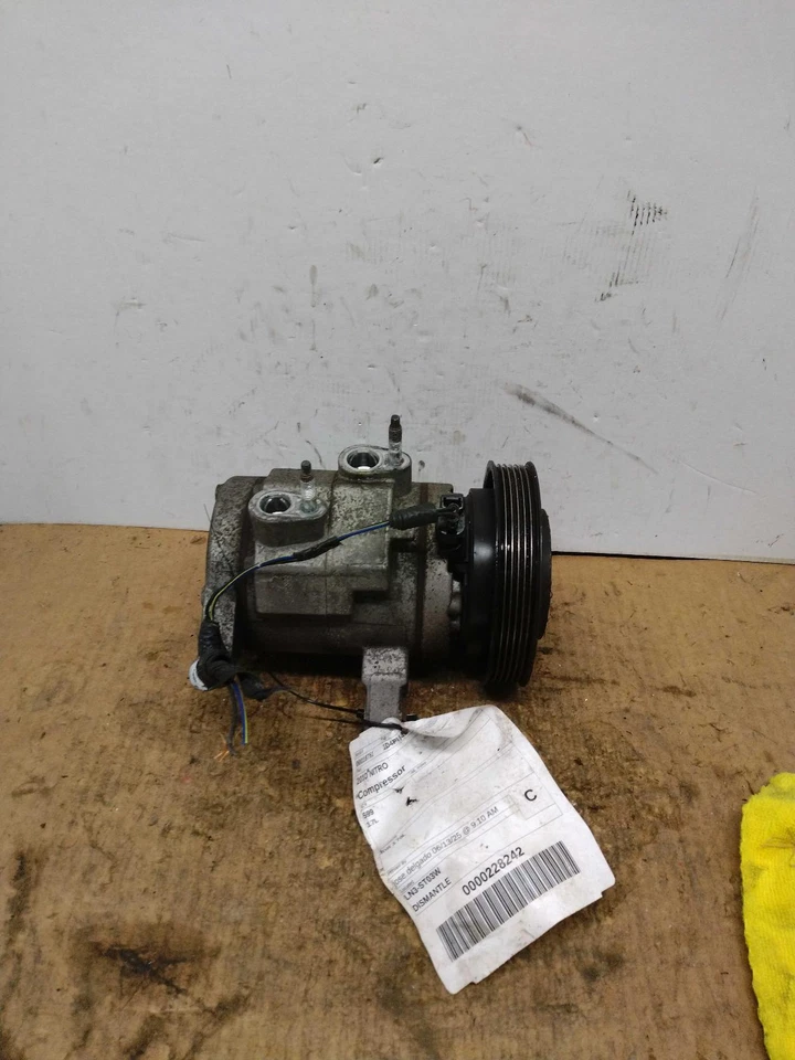 2010 Dodge Nitro A/C Compressor 3.7L OEM 55111506AA 55111506AB Used 140K Miles — 第 2/4 张图片