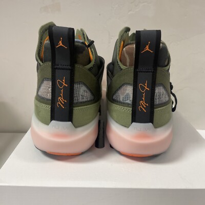 Nike Air Jordan 37 XXXVII SP Undefeated Size 12 Oil Green DV6255