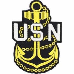 USN Navy Chief CPO combination cover khaki Kingform Cap size 7 1/4
