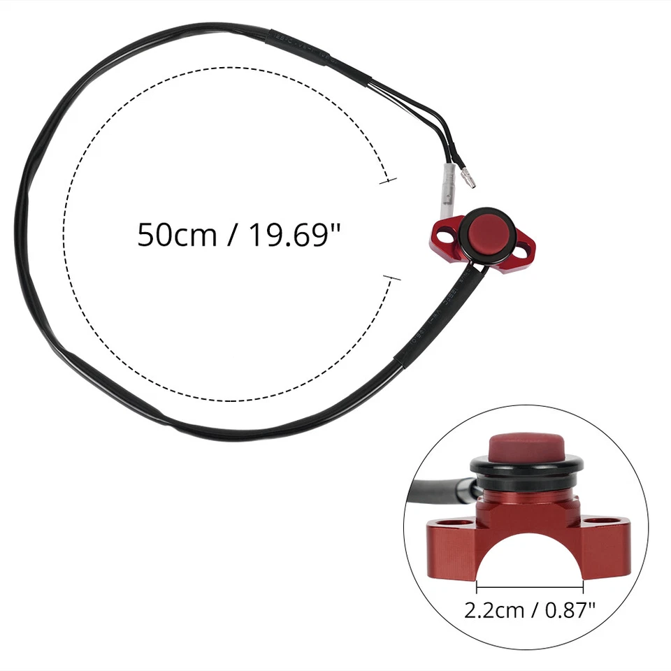 Кнопка стартера выключателя двигателя для Honda CB500X CR 125R 250R 500R NX 125 250 - Изображение 3 из 4