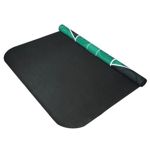 Rubber Table Layout Tabletop Mat Anti-slip 120x60cm Smooth Craps Green - Picture 3 of 5