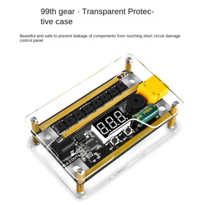 GX591 12V 99-Step Spot Welder Handheld 18650 Mobile Phone Battery