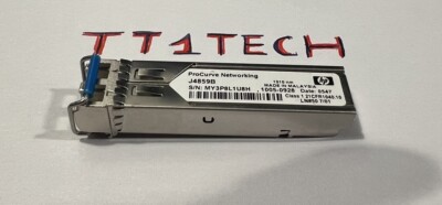 HP J4859B SFP-LX 1000BASE-LX 1GE 1310nm 10km on LC SMF transceiver module