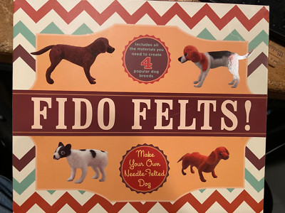 Fido Felts Make Your Own Needle-Felted Dogs *NEW* a2