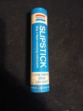 Vntg Qualco Slipstick Dry-non Running Lubricant