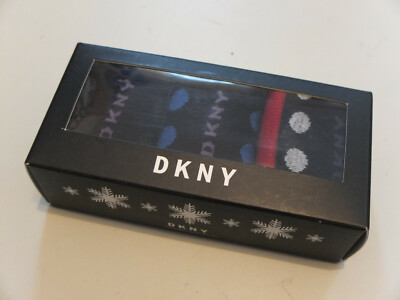 * DKNY Socken 3er Pack GIFT SET SIZE 40-45 UK 7 - 11 NEU OVP