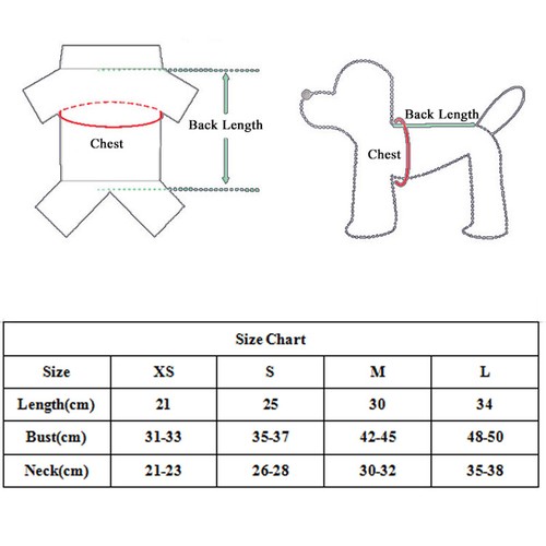 Puppy Dog Clothes Fleece T Shirt For Small Dogs Chihuahua Pet Vest Warm Winter - Picture 38 of 46