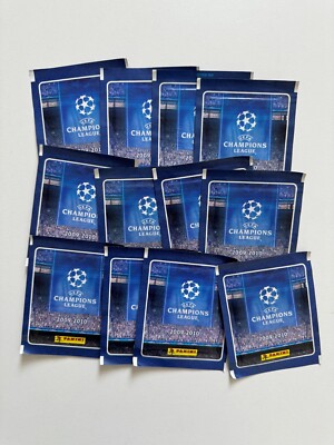 Panini 12 Tüte Champions League 2009 2010 Bustina Packet Sobre Pochette CL 09 10
