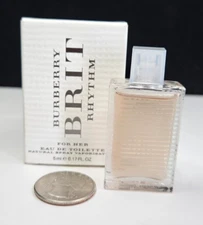 Burberry Brit Rhythm For Her Eau De Toilette 0.16oz -  New In Box
