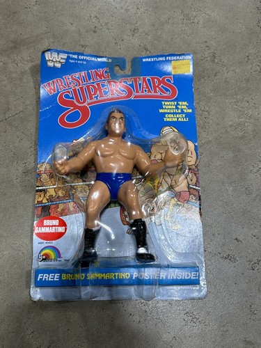 VINTAGE LJN WRESTLING SUPERSTARS BRUNO SAMMARTINO...