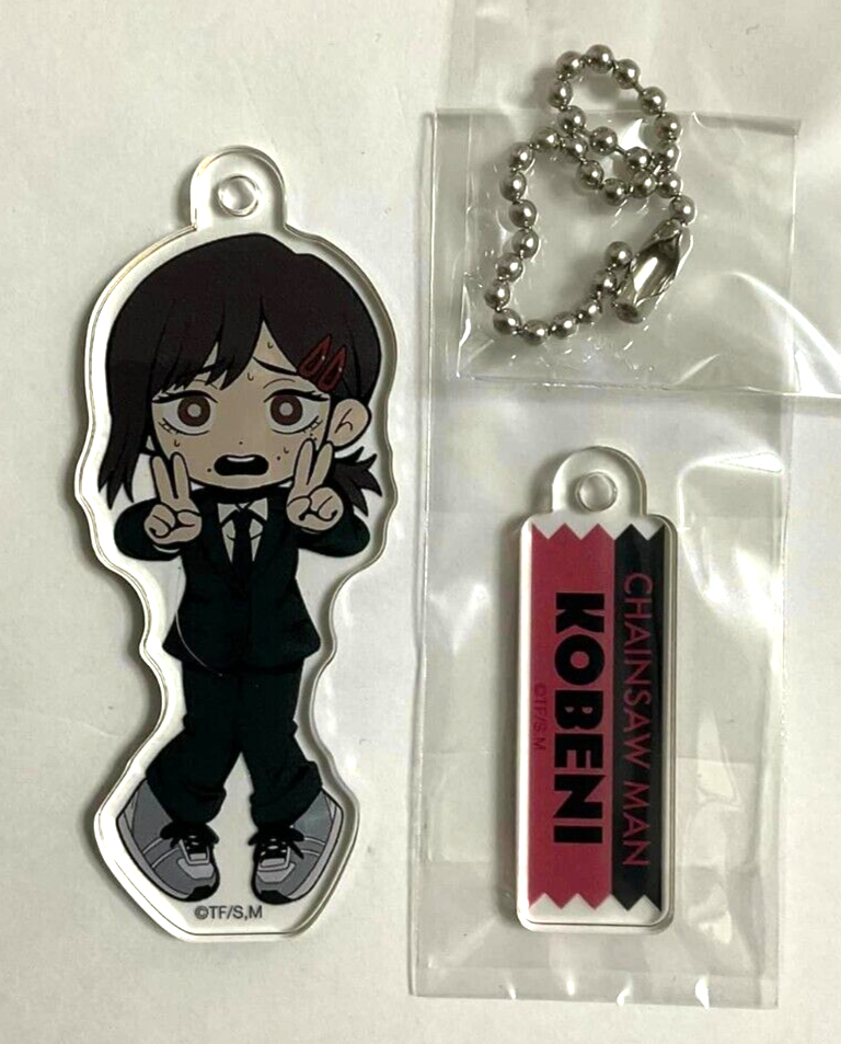 Chainsaw Man Mini Chara Acrylic Keychain Charm Kobeni Higashiyama