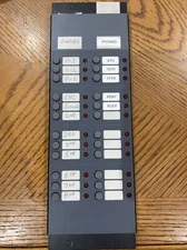 SIMPLEX 4100-1287 24 SWITCH 24 RED LED MODULE