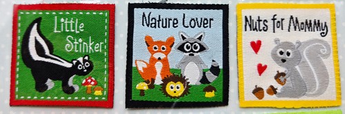 Babyville Boutique 9 Count Baby Labels Nursery Project Forest Friends NEW - Picture 4 of 5