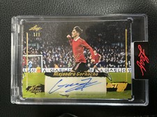 2023 Leaf Art of Sport Alejandro Garnacho Gold Spectrum Auto 1/1 Autograph Seale