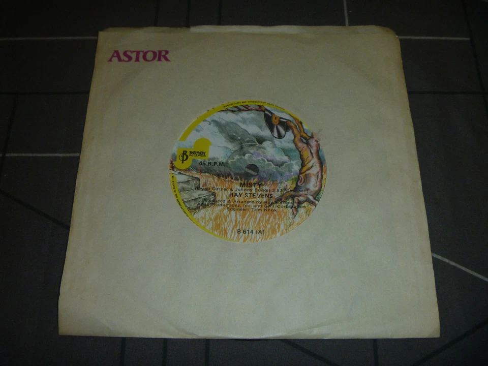 Ray Stevens – Misty Original 1975 Australian release 7" vinyl - Image 2 of 4