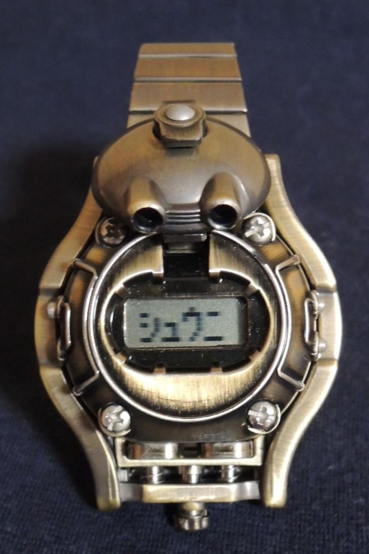 Bandai Tokima Steam Head watch wristwatch Silver Color Retro Bandai Tokima Steam Head watch wristwatch Silver Color Retro