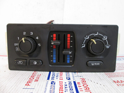   2004 ENVOY 4.2L  A/C HEATER CLIMATE CONTROL TEMPERATURE FAN REAR DEFROSTER
