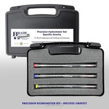 Professional Precision Hydrometer Kit, Final Gravity, Wine, Beer, Homebrewing