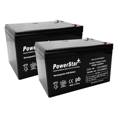 12V 12Ah Replacement Battery(s) for APC SMART-UPS 1000 SUA1000, BP1001 x2
