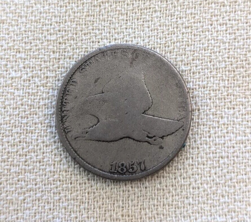 1857 Flying Eagle Cent