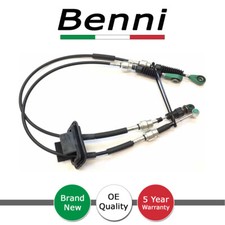 Coppia Cavi Collegamento Cambio Manuale Benni Per Fiat 500 1.2 2007 Su Stop/Star
