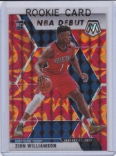 Zion Williamson [Reactive Orange] #209 Prices [Rookie] | 2019