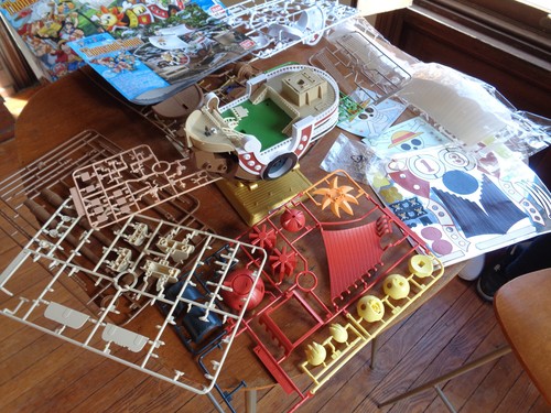 One Piece Thousand Sunny Ship New World Ver LTD modellino in plastica inutilizzato Bandai - Foto 9 di 12