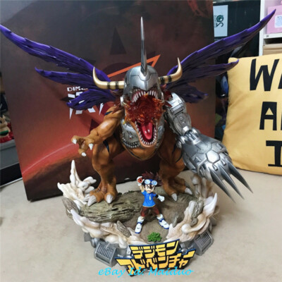 YAGAMI TAICHI Greymon Dimension Power Studio Statue Resin Digimon