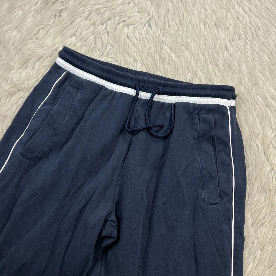 Pantalones deportivos Hugo Boss para hombre M azul marino tejidos a rayas laterales Foto 3 de 4