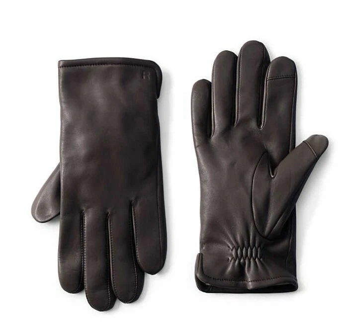 Men's Cashmere Lined EZ Touch Winter Leather Glove