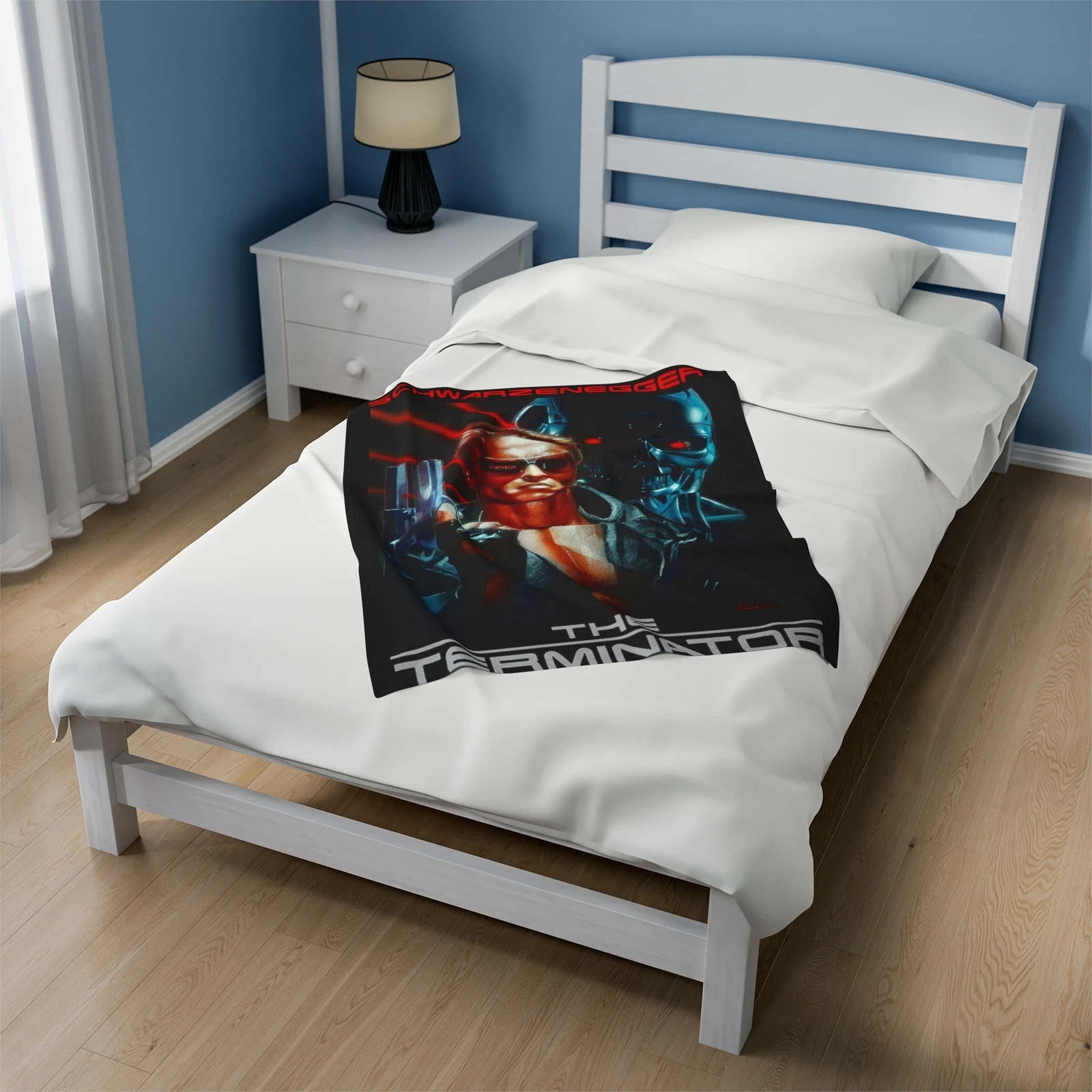 The Terminator Movie Plush Fleece Throw Blanket
