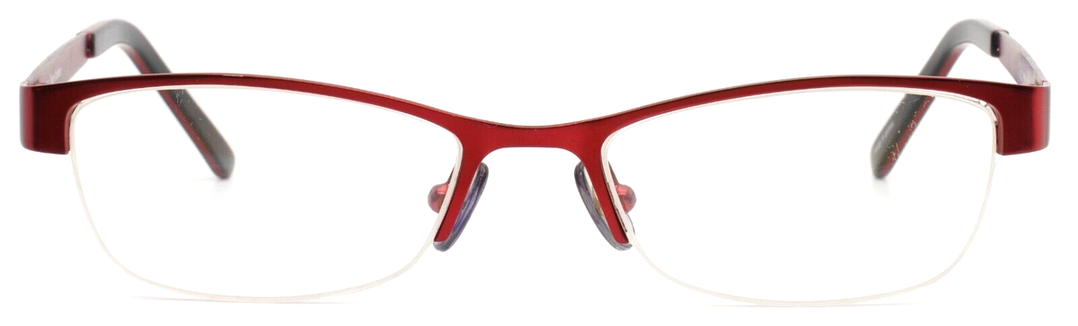 JUICY COUTURE JU905 01V9 Red Girls Kids Semi Cat Eye Eyeglasses 47