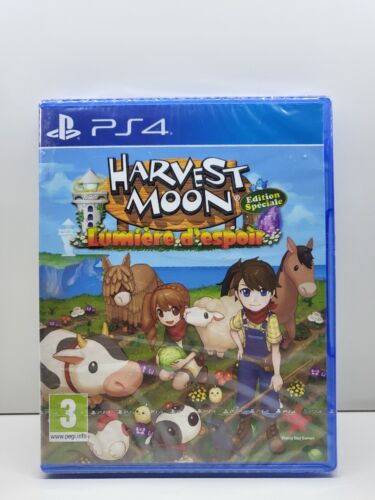 Harvest Moon Lumière D'espoir Sony PlayStation 4 Ps4 Neuf New Pal - Foto 1 di 1