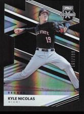 2020 Elite Extra Edition 203rd Decade Die Cut #61 Kyle Nicolas /999 - NM-MT