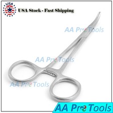 AAPRO 6" Pet Dog Cat Grooming Ear Hair Remove Puller Locking Forceps Curved