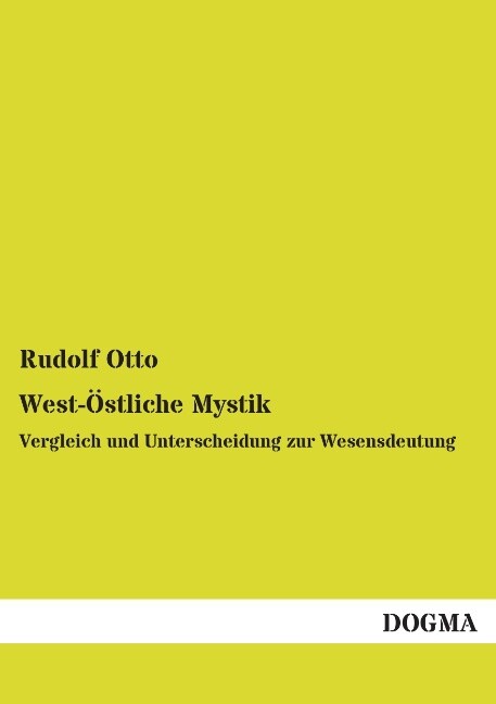 Thumbnail - West-östliche Mystik Rudolf Otto