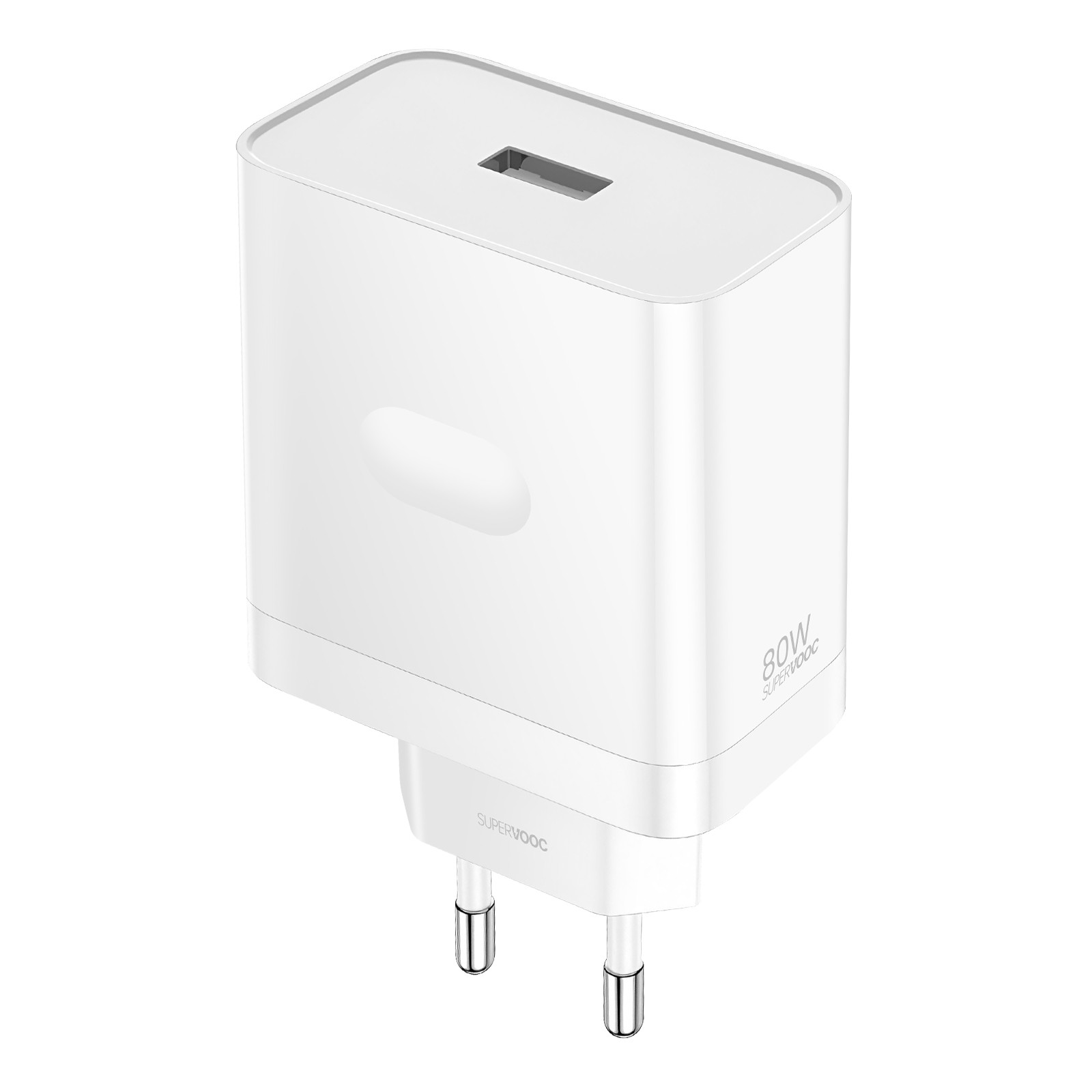 Chargeur secteur SuperVOOC 80W OnePlus compact blanc USB-A universel