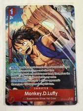 One Piece TCG OP14-013 Monkey .D. Luffy Alt Art Card Game CCG English NM