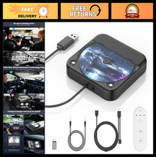 Portable CD Player for Car - External USB CD Player with AUX  Remote Control, U